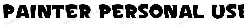 painter personal use字体转换